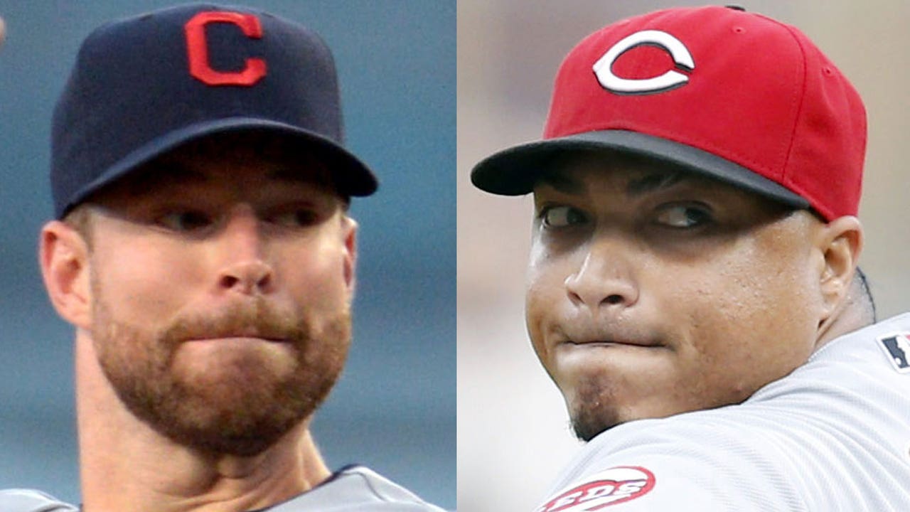 Indians, Reds start series with identical records